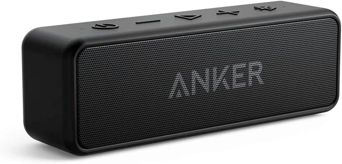 Enceinte Portable Anker Soundcore 2 sur fond blanc